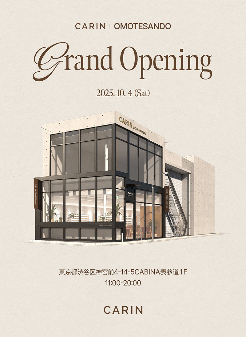 2025 10.4 CARIN OMOTESANDO, GRAND OPEN