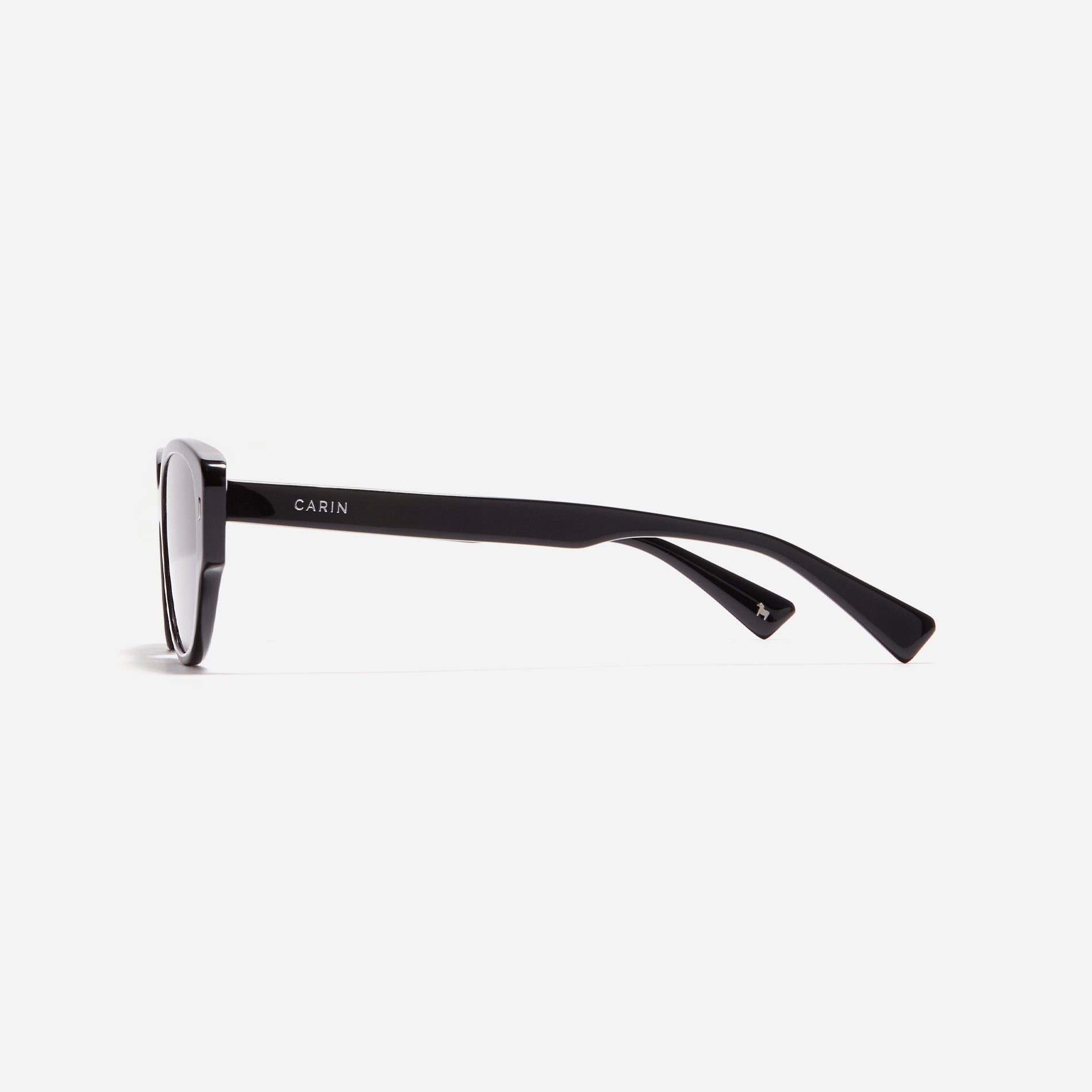 Round-shaped petite frame sunglasses designed with a stylish narrow rim style and eye-catching color variations.
