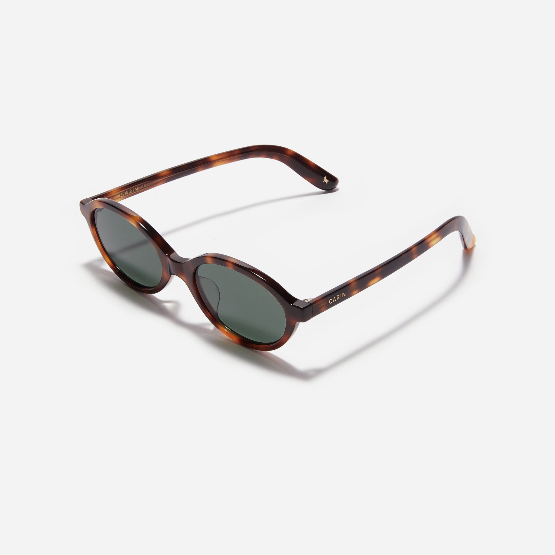Acetate horn-rimmed glasses inspired by CARIN's best-selling 'AINO' frames. With their unique oval shape and narrow rims, they blend retro vibes with a modern twist. Discover the AINO sunglasses for a fresh take on a classic design.