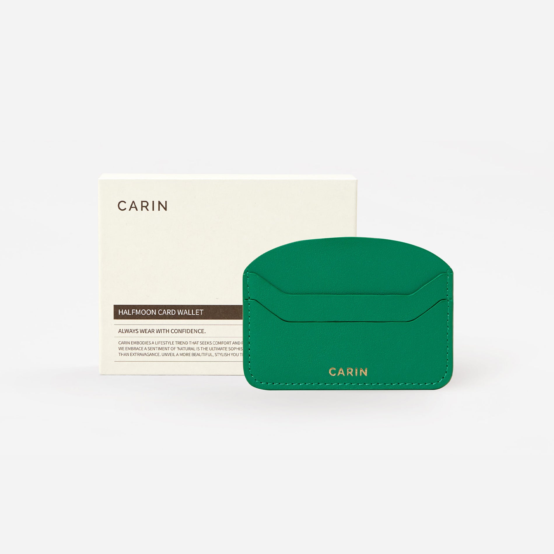 DEMI-LUNE CARD WALLET(SLOT)