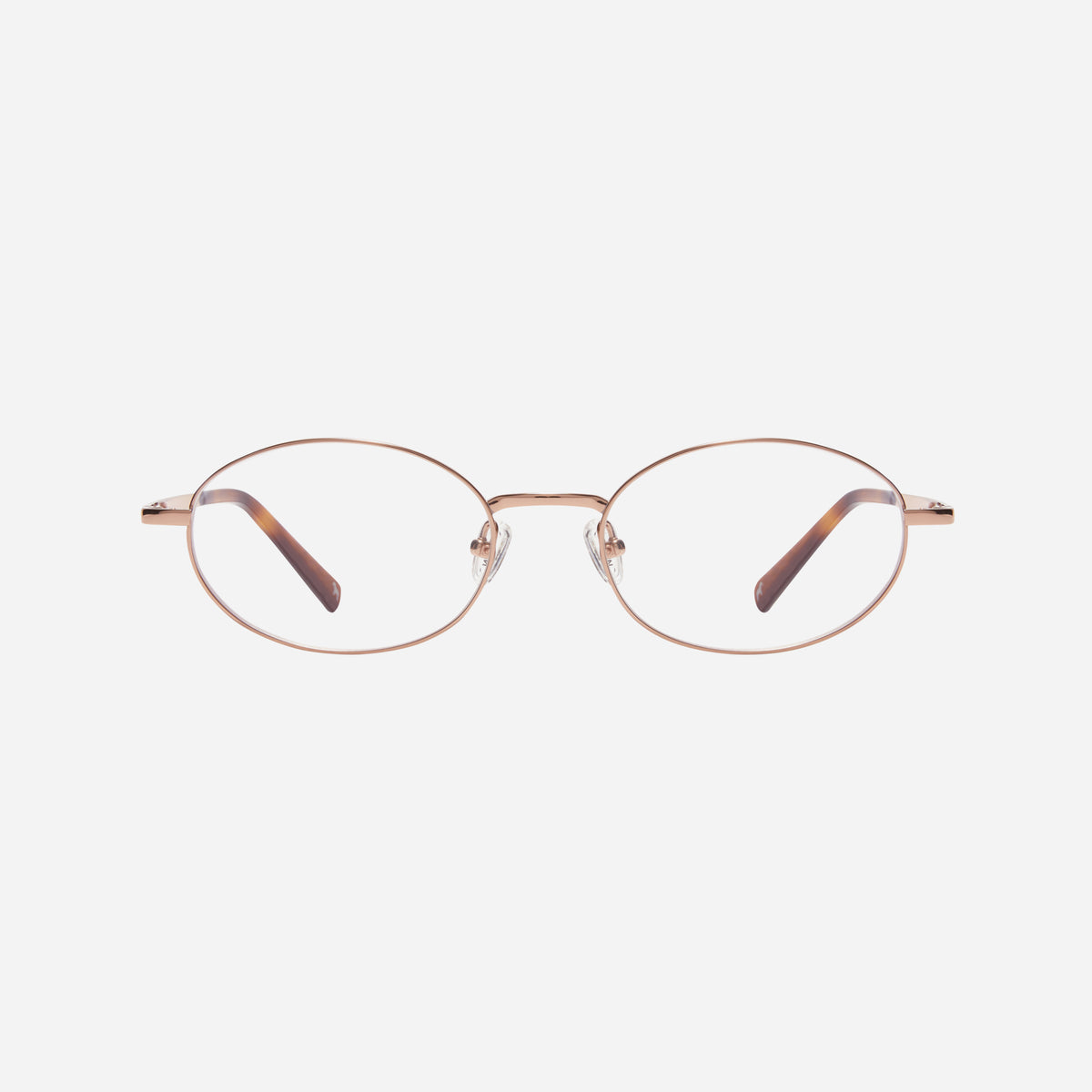 Pray O is an oval-shaped metal optical frame. Reinterpreting a retro-inspired lens shape with a modern sensibility, it creates a classic yet sophisticated look. Crafted entirely from pure titanium for both the front and temples, it provides a lightweight and comfortable fit.
